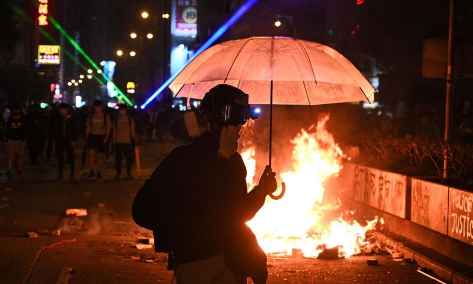 <span>Photograph: Philip Fong/AFP via Getty Images</span>