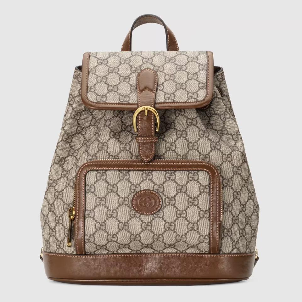 <p><strong>Gucci</strong></p><p>gucci.com</p><p><strong>$2250.00</strong></p><p><a href="https://go.redirectingat.com?id=74968X1596630&url=https%3A%2F%2Fwww.gucci.com%2Fus%2Fen%2Fpr%2Fmen%2Fbags-for-men%2Fbackpacks-for-men%2Fbackpack-with-interlocking-g-p-67414792THG8563&sref=https%3A%2F%2Fwww.harpersbazaar.com%2Ffashion%2Ftrends%2Fg7414%2Fdesigner-backpacks%2F" rel="nofollow noopener" target="_blank" data-ylk="slk:Shop Now;elm:context_link;itc:0;sec:content-canvas" class="link ">Shop Now</a></p>