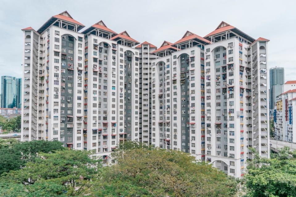 General view of PPR Seri Pantai at Pantai Dalam in Kuala Lumpur January 29, 2023. — Picture by Shafwan Zaidon