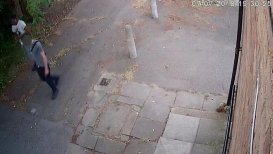 CCTV showing Mr Forrester's final moments was released in October 2018 as police hunted for leads (ESSEX POLICE)