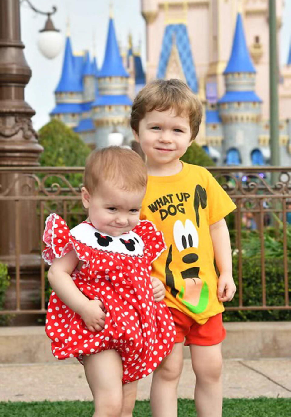 Poppy, 1, and Graham, 3, loved their first Disney experience. (Courtesy Meredith Barnyak)