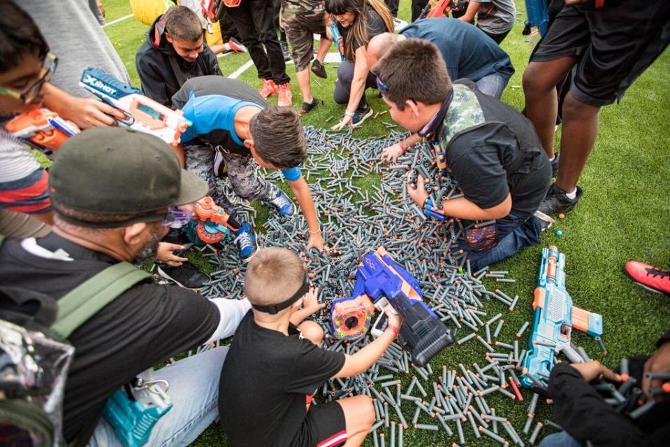 Batalla con armas de Nerf en California (2022)