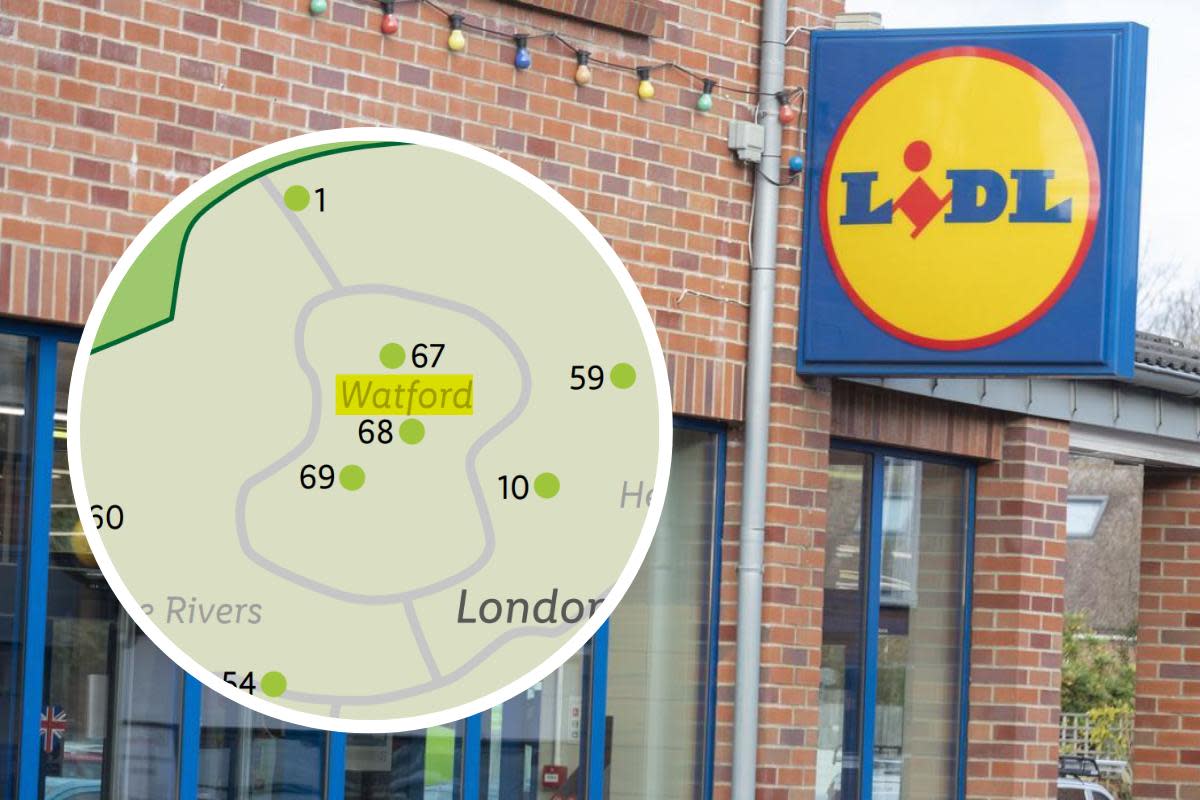 The discount chain is eyeing several locations in and around Watford. <i>(Image: Lidl/PA)</i>