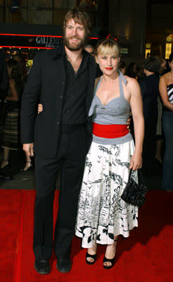 Thomas Jane and Patricia Arquette at the Hollywood premiere of Paramount Pictures' Sky Captain and the World of Tomorrow