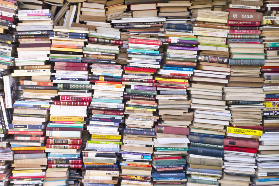 Stacks of books