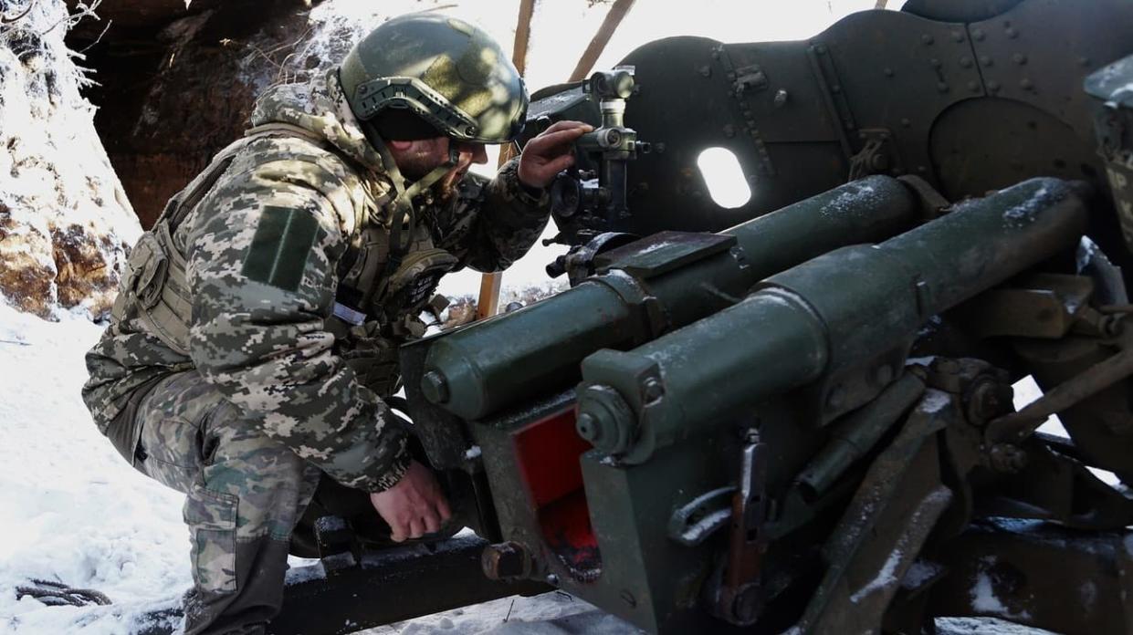 A Ukrainian soldier. Stock Photo: General Staff of the Armed Forces of Ukraine