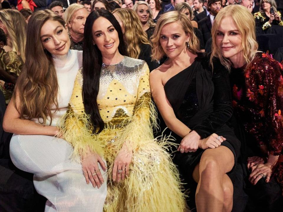 Gigi Hadid, Kacey Musgraves, Reese Witherspoon and Nicole Kidman | John Shearer/Getty