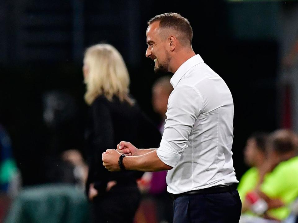 Mark Sampson has drilled new-found positivity into his side (Getty)