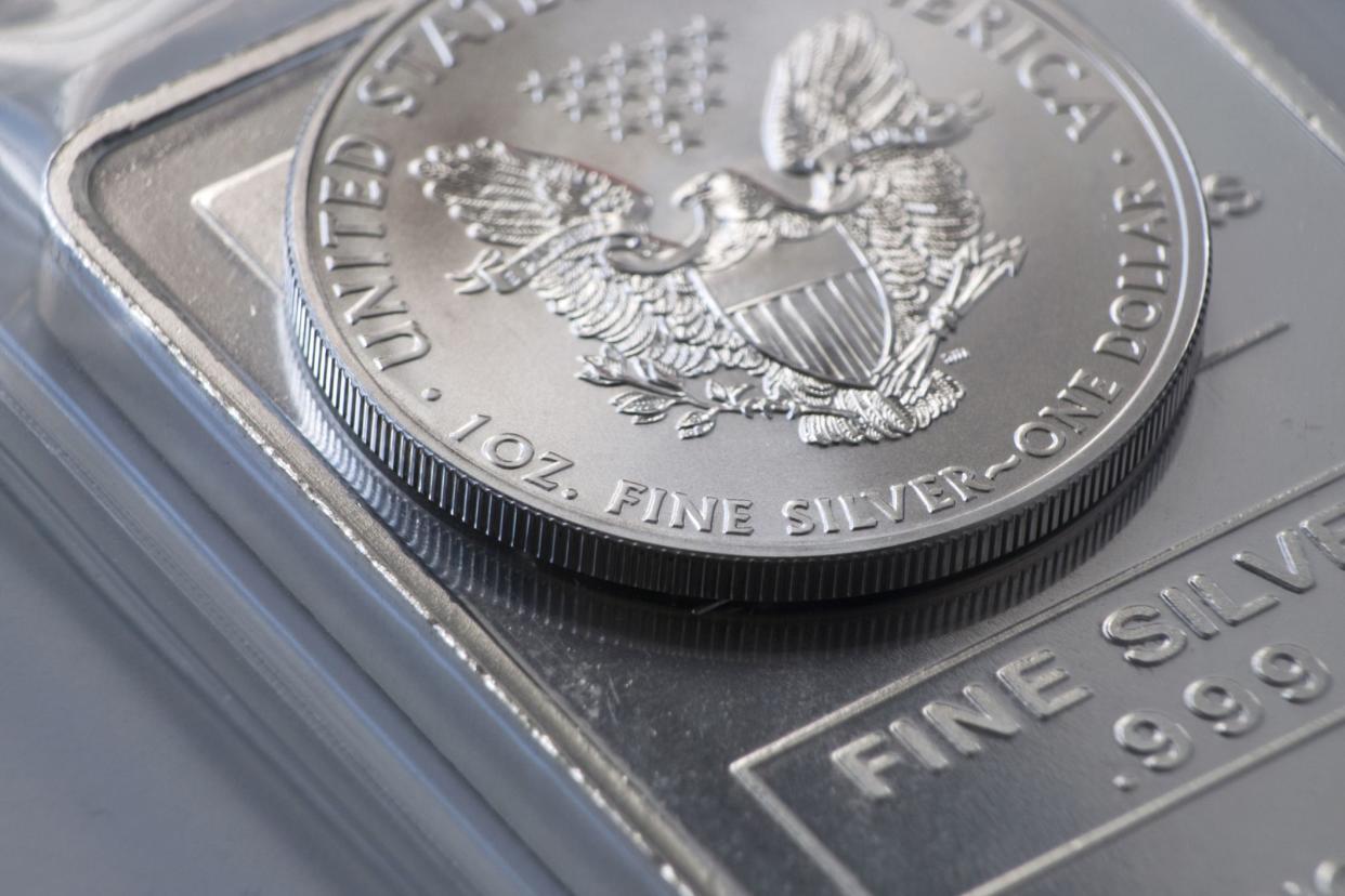 silver coin bullion