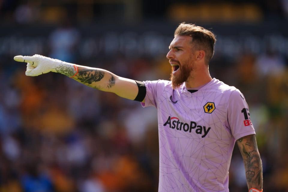 Wolves goalkeeper Jose Sa kept out Aleksandar Mitrovic’s late penalty to earn his side a point (David Davies/PA) (PA Wire)