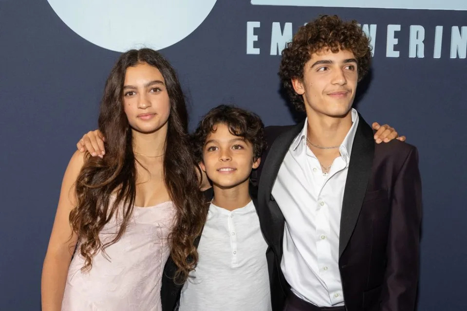 Levi, Vida y Livingston, de 16, 14 y 11 años, son los tres hijos de Matthew McConaughey