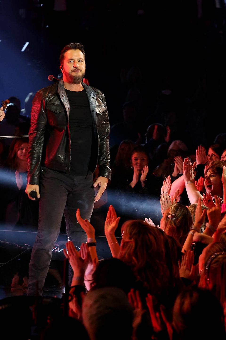 Luke Bryan had an onstage tumble during a music festival performance in Vancouver.