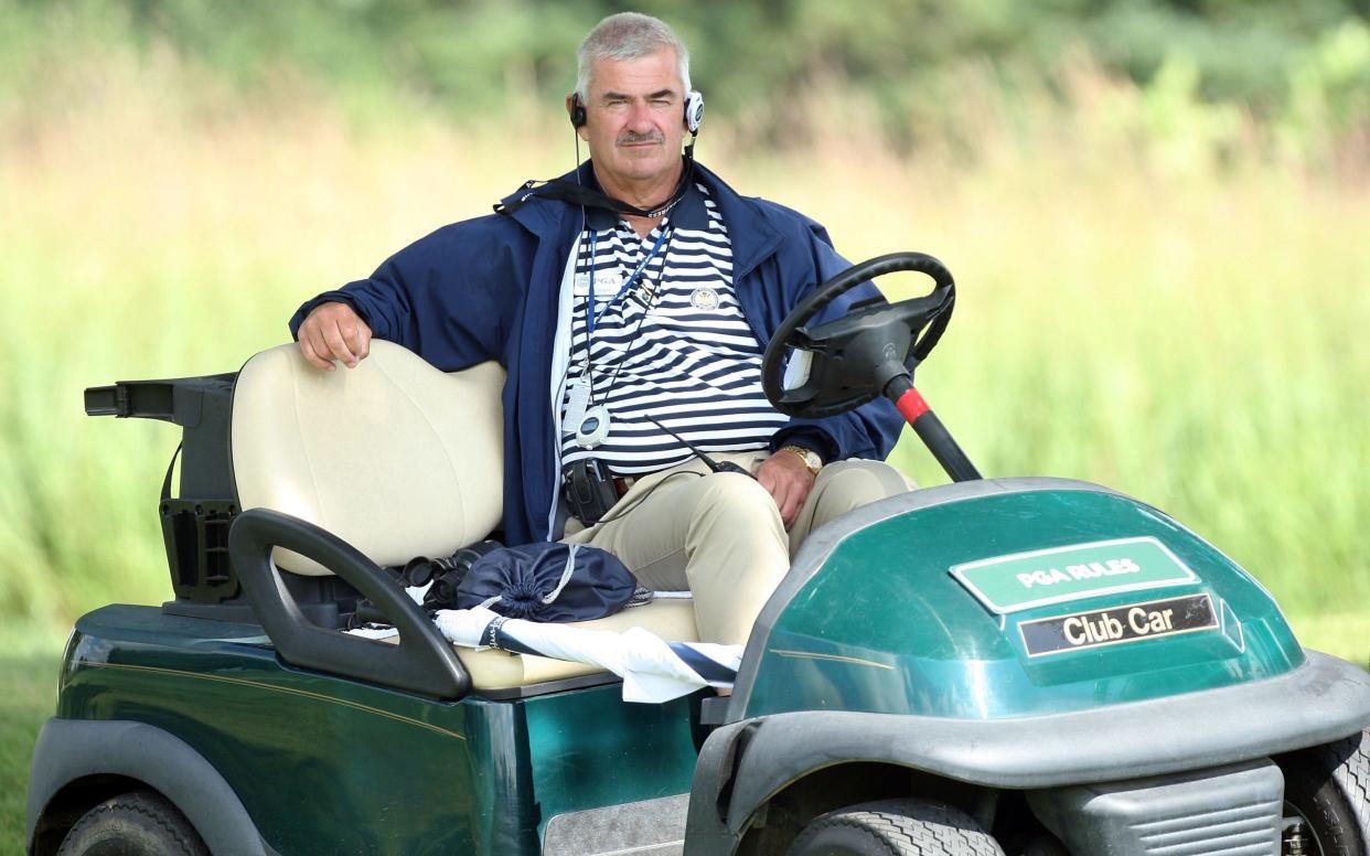 John Paramor watches over the 2009 PGA Championship at Hazeltine National Golf Club in Chaska, Minnesota - David Cannon/Getty Images