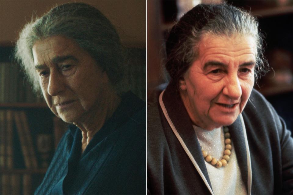 GOLDA, Helen Mirren as Golda Meir, Israeli Prime Minister Golda Meir