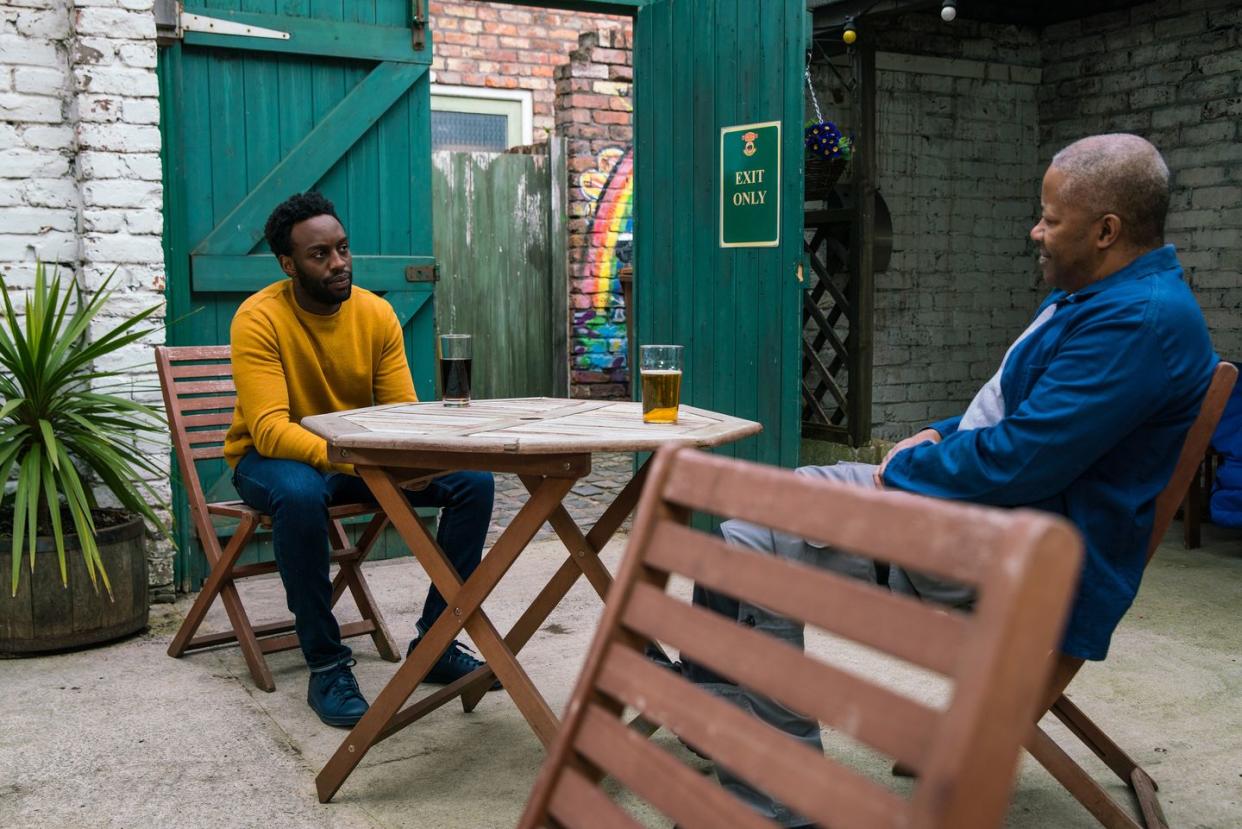 michael bailey and ed bailey in coronation street