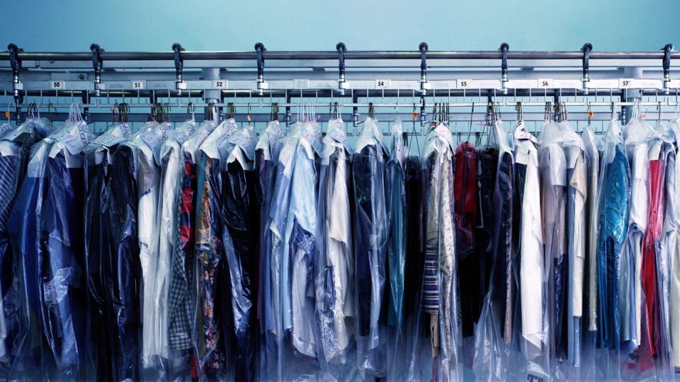 The Plastic on Your Dry-Cleaned Clothes