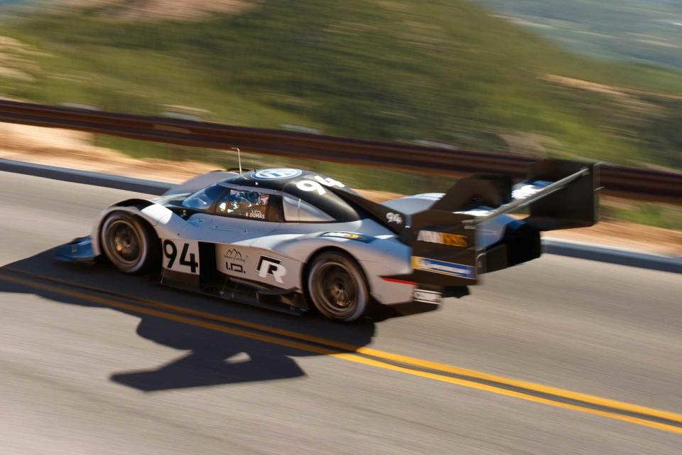 When VW smashed Pikes Peak's all-time record with an electric car, there was