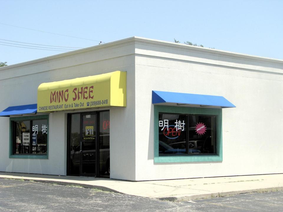 Exterior view of Ming Shee restaurant.