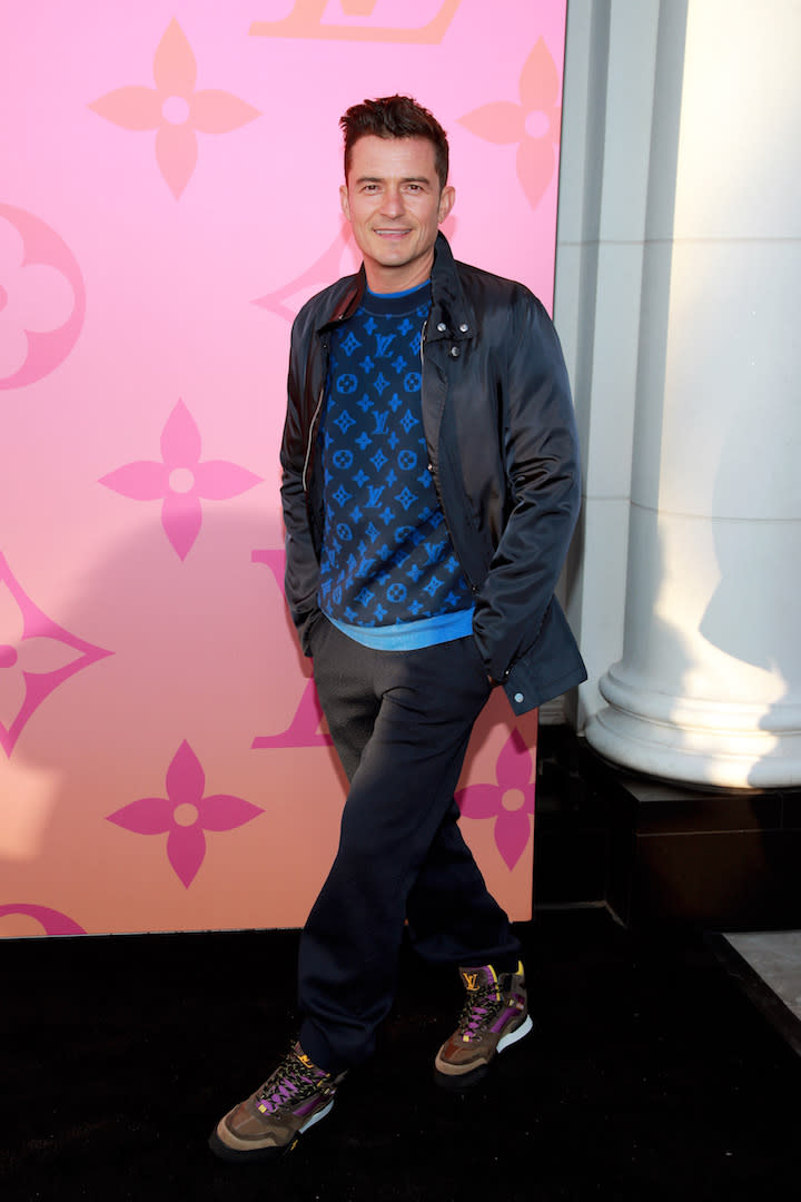 Orlando Bloom at a Louis Vuitton event in Los Angeles