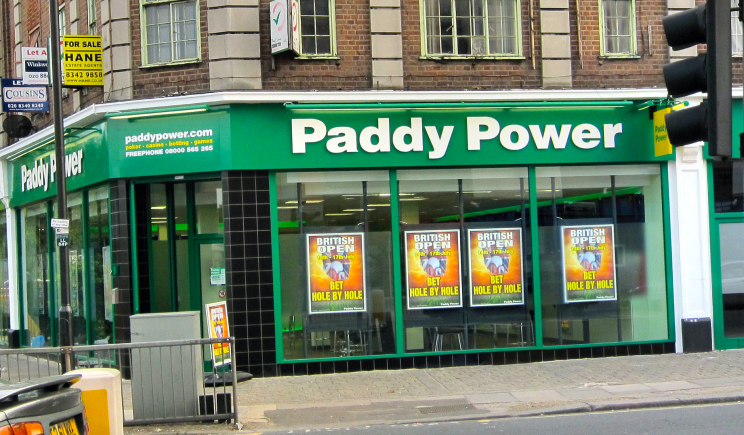 Paddy Power betting shop in England. (Wikimedia Commons)