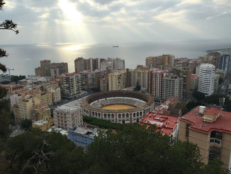 Malaga jouit d'une position privilégiée sur la Méditerranée.