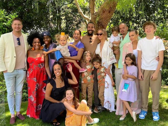 <p>Tracee Ellis Ross Instagram</p> Tracee Ellis Ross poses with her family