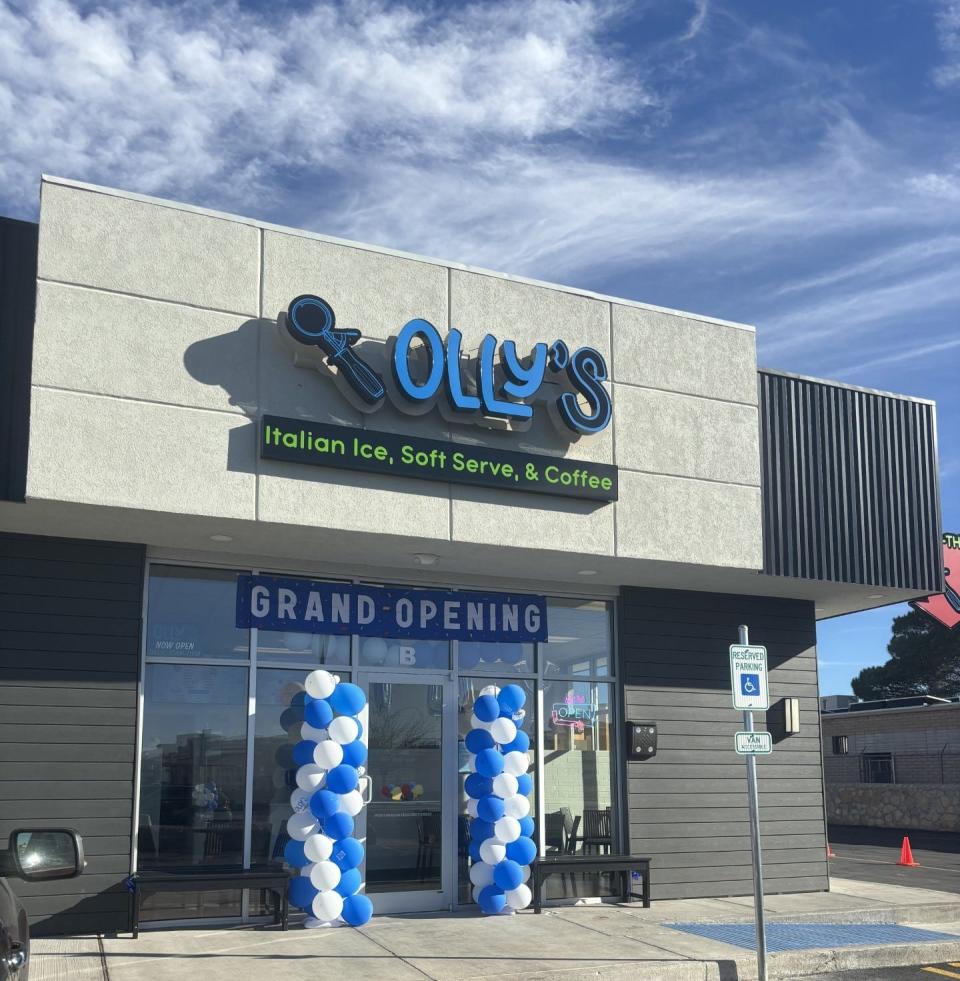 A new franchise, Olly's Italian Ice, has opened on the East Side. El Pasoans got to try the new iced treats at a pre-opening celebration Feb. 3 at 3150 Trawood.