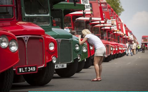 Routemaster Enthusiasts Gather For 60th Anniversary Of The Bus - Credit: Rob Stothard/Getty Images