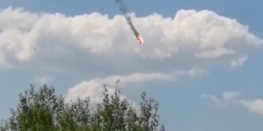 In the Bryansk Oblast of the Russian Federation, two planes and two helicopters fell almost simultaneously