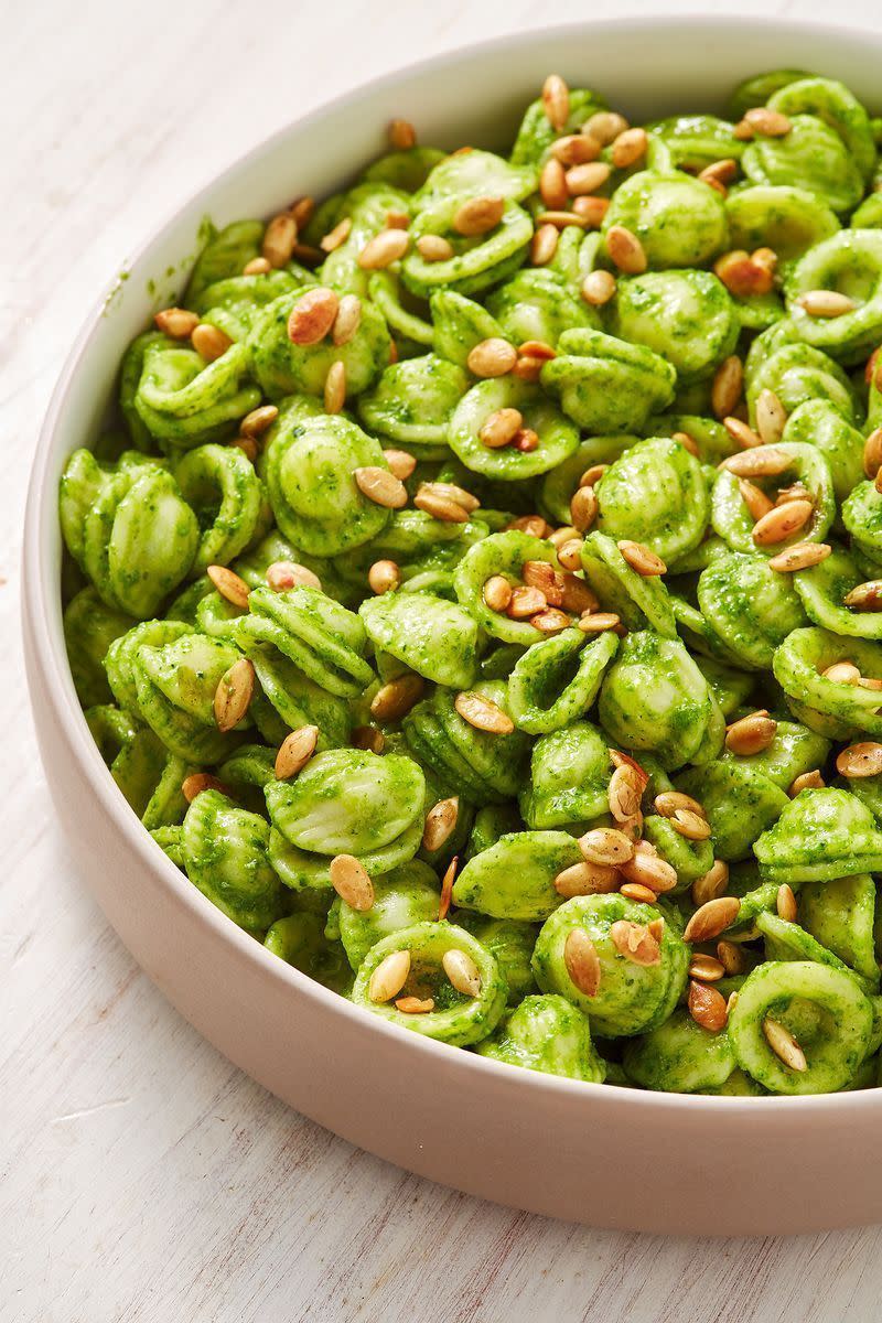 Healthy Pesto Pasta