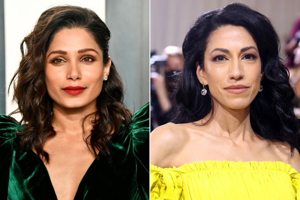 Freida Pinto, Huma Abedin