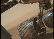 Una imagen tomada por el Mars Hand Lens Imager (MAHLI) a bordo del Curiosity. (NASA/JPL-Caltech/Malin Space Science Systems)