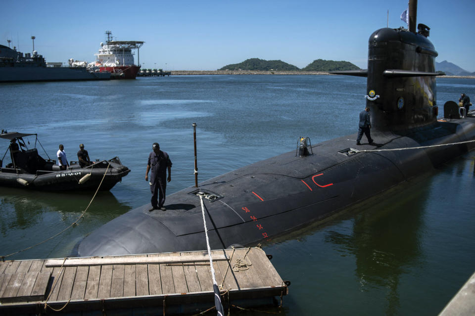 Ce sous-marin inauguré par Macron et Lula cache un vaste « programme de transfert de technologie » (Photo du sous-marin Humaita S-41 classe Riachuelo, identitique au Tonelero, mis en service en janvier 2024 au Brésil)