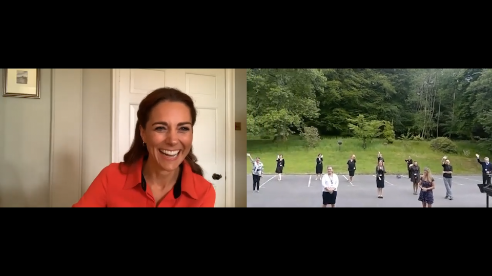 The duchess spoke to Clouds House in Wiltshire. (Kensington Palace)