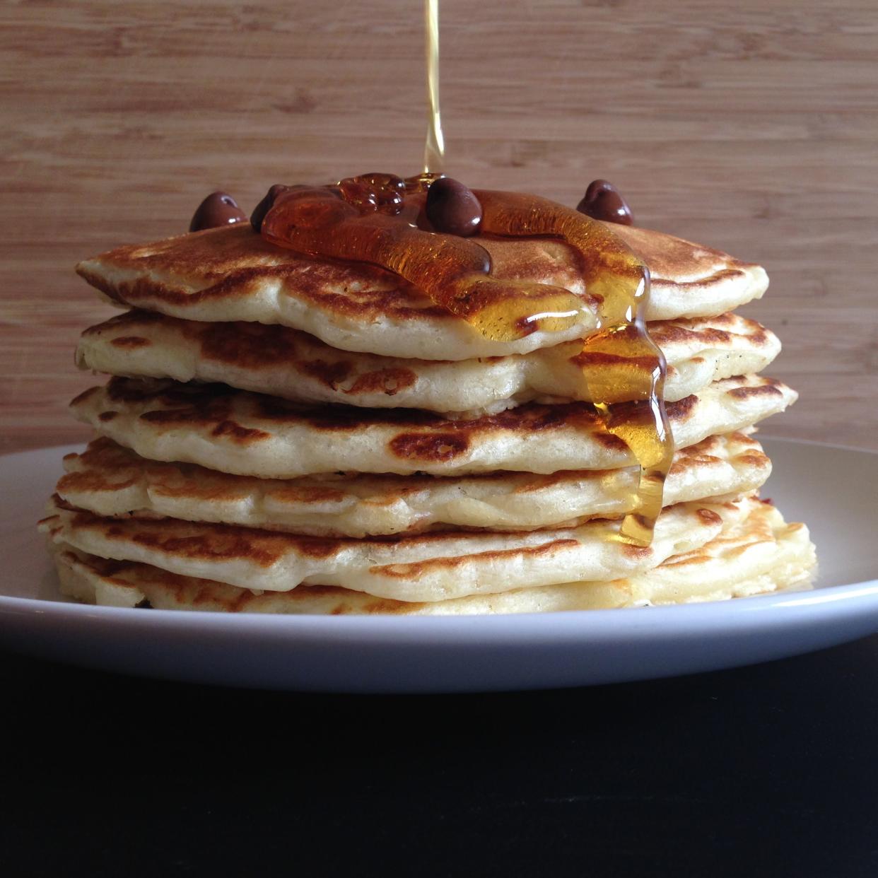 chocolate chip pancakes