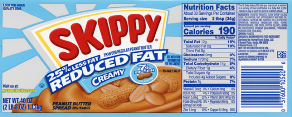 Select Skippy peanut butter products have been recalled because they may contain steel fragments.