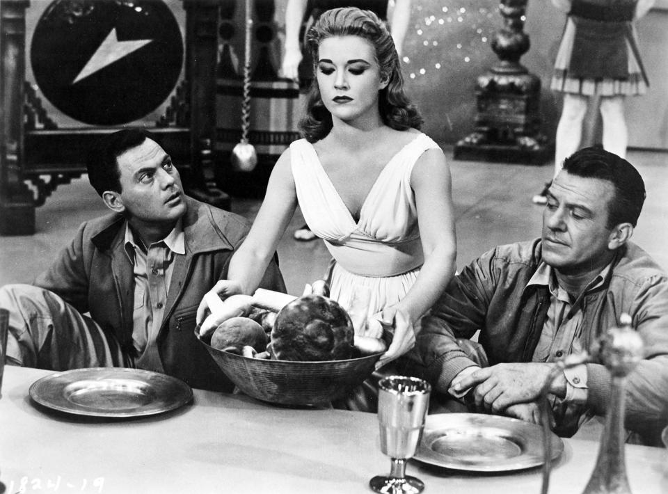 John Agar, Cynthia Patrick and Hugh Beaumont