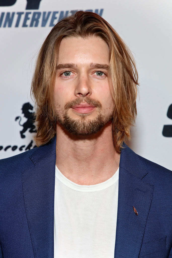 Closeup of Drew Van Acker