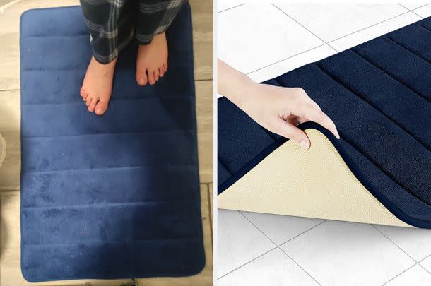 And the same goes for this pair of memory foam bath mats – they're much more absorbent than our previous constantly-stained white ones, making your morning routine that little bit smoother.