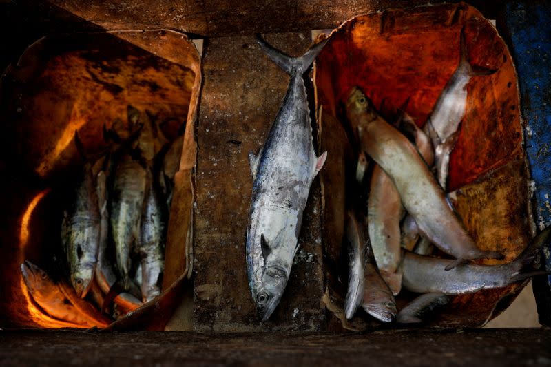 The Wider Image: Mining tin from the sea