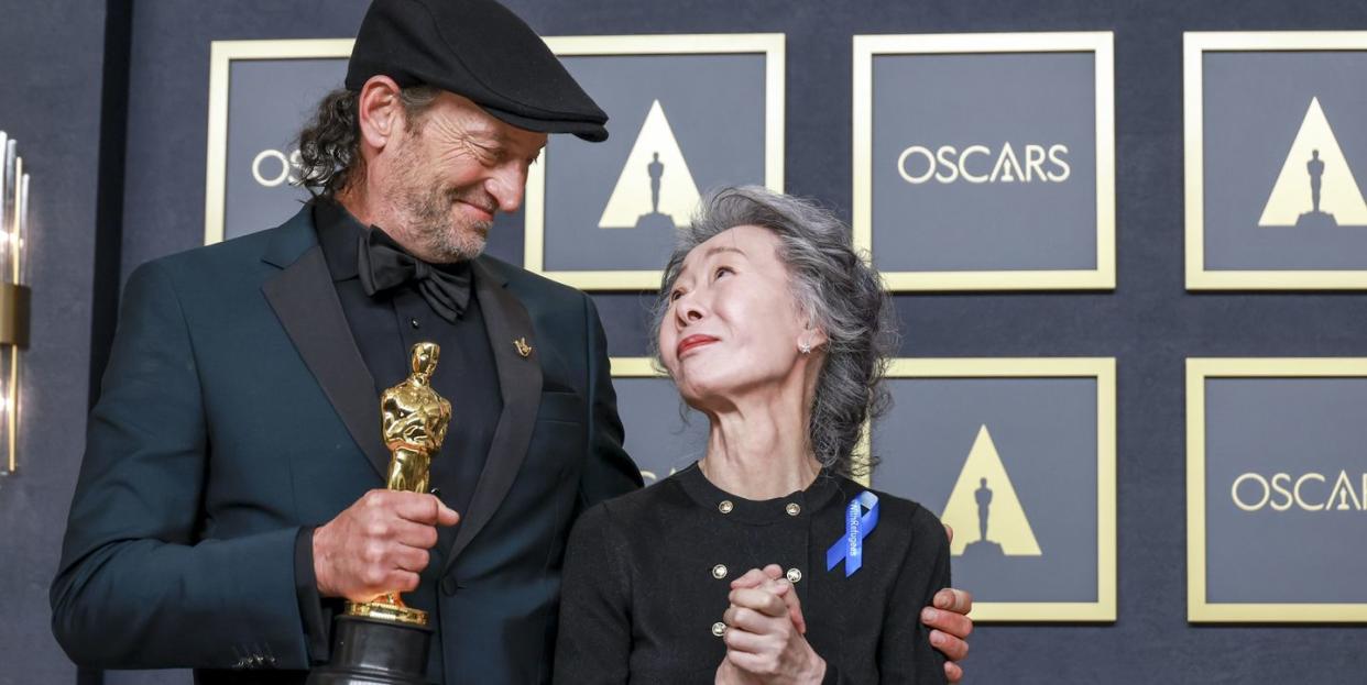 94th academy awards photo room