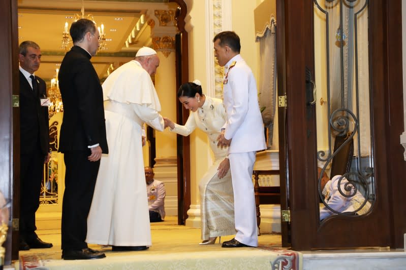 Pope Francis visits Thailand