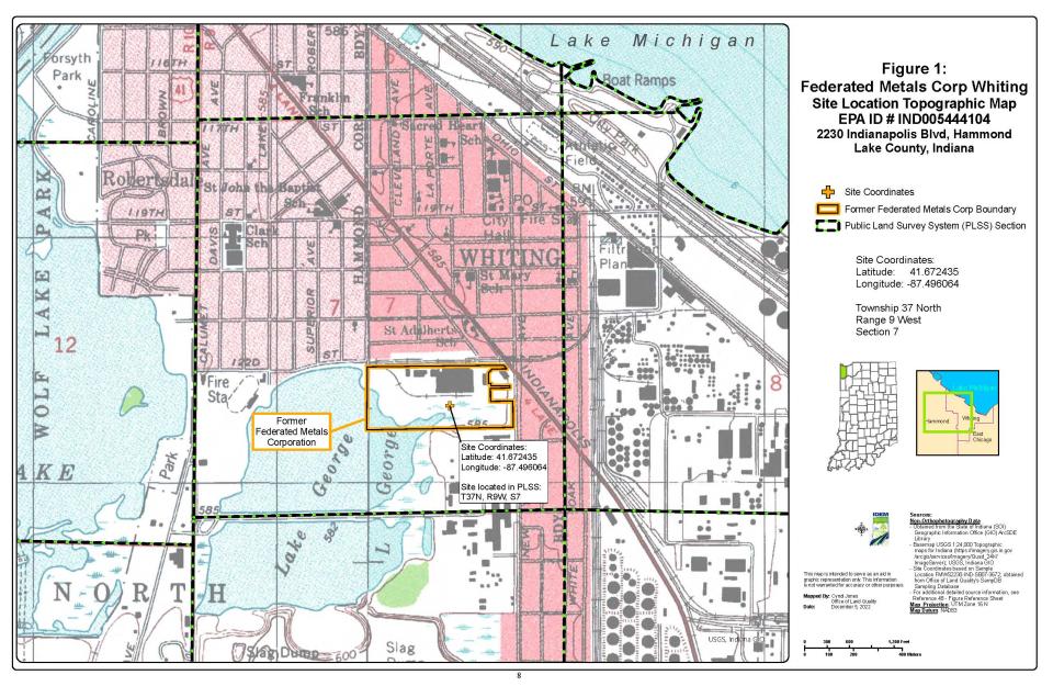 The U.S. EPA announced March 27, 2023, it has recommended the Federated Metals Corp. in Hammond, Indiana, be added to the Superfund National Priorities List. Residential areas surrounding the site are contaminated with high levels of lead and arsenic.