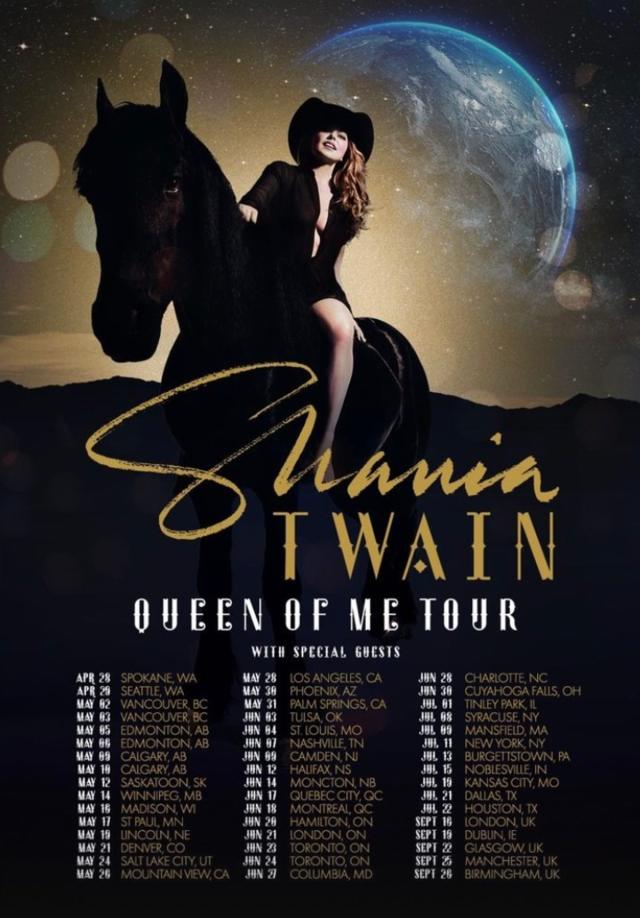 Shania Twain announces new album and 2023 UK and Ireland tour