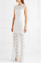 <p><i>Rachel Zoe Estelle Open-Back Corded Lace Gown, $495, <a rel="nofollow noopener" href="https://www.net-a-porter.com/us/en/product/898615/Rachel_Zoe/estelle-open-back-corded-lace-gown" target="_blank" data-ylk="slk:net-a-porter.com;elm:context_link;itc:0;sec:content-canvas" class="link "> net-a-porter.com</a> </i></p>