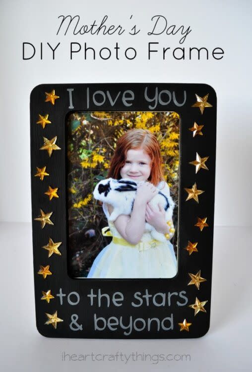 Star-Covered Photo Frame