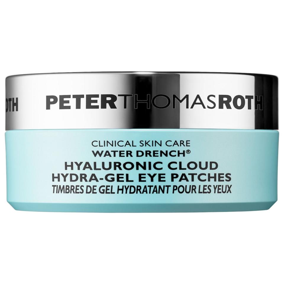 <p><a href="https://go.redirectingat.com?id=74968X1596630&url=https%3A%2F%2Fwww.sephora.com%2Fproduct%2Fwater-drench-hyaluronic-cloud-hydra-gel-eye-patches-P423254&sref=https%3A%2F%2Fwww.townandcountrymag.com%2Fstyle%2Fbeauty-products%2Fg41138891%2Fbest-under-eye-patches-mask%2F" rel="nofollow noopener" target="_blank" data-ylk="slk:Shop Now;elm:context_link;itc:0;sec:content-canvas" class="link ">Shop Now</a></p><p>Water Drench Hyaluronic Cloud Hydra-Gel Eye Patches</p><p>sephora.com</p><p>$55.00</p>