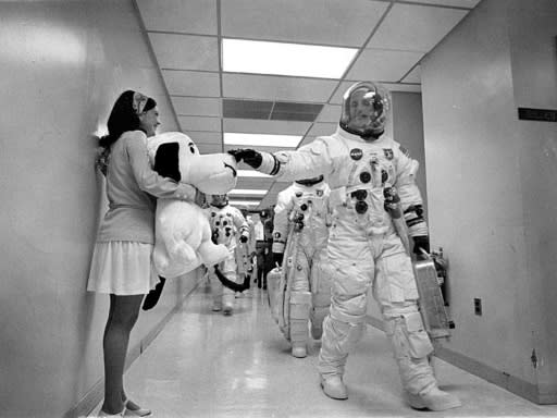 The Apollo 10 mission became synonymous with Snoopy and Charlie Brown in the minds of the public, because the three-man crew named their lunar module and command module after the iconic cartoon characters