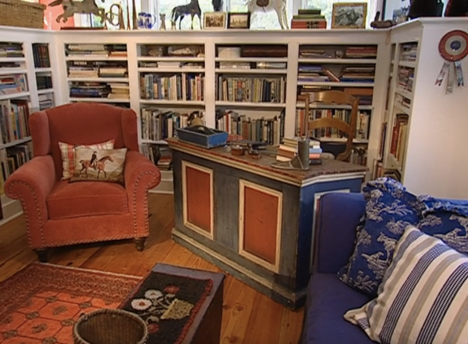 The early 2000s saw a lot of red, white, and blue furniture and decor, which makes perfect sense in a post-9/11 world.