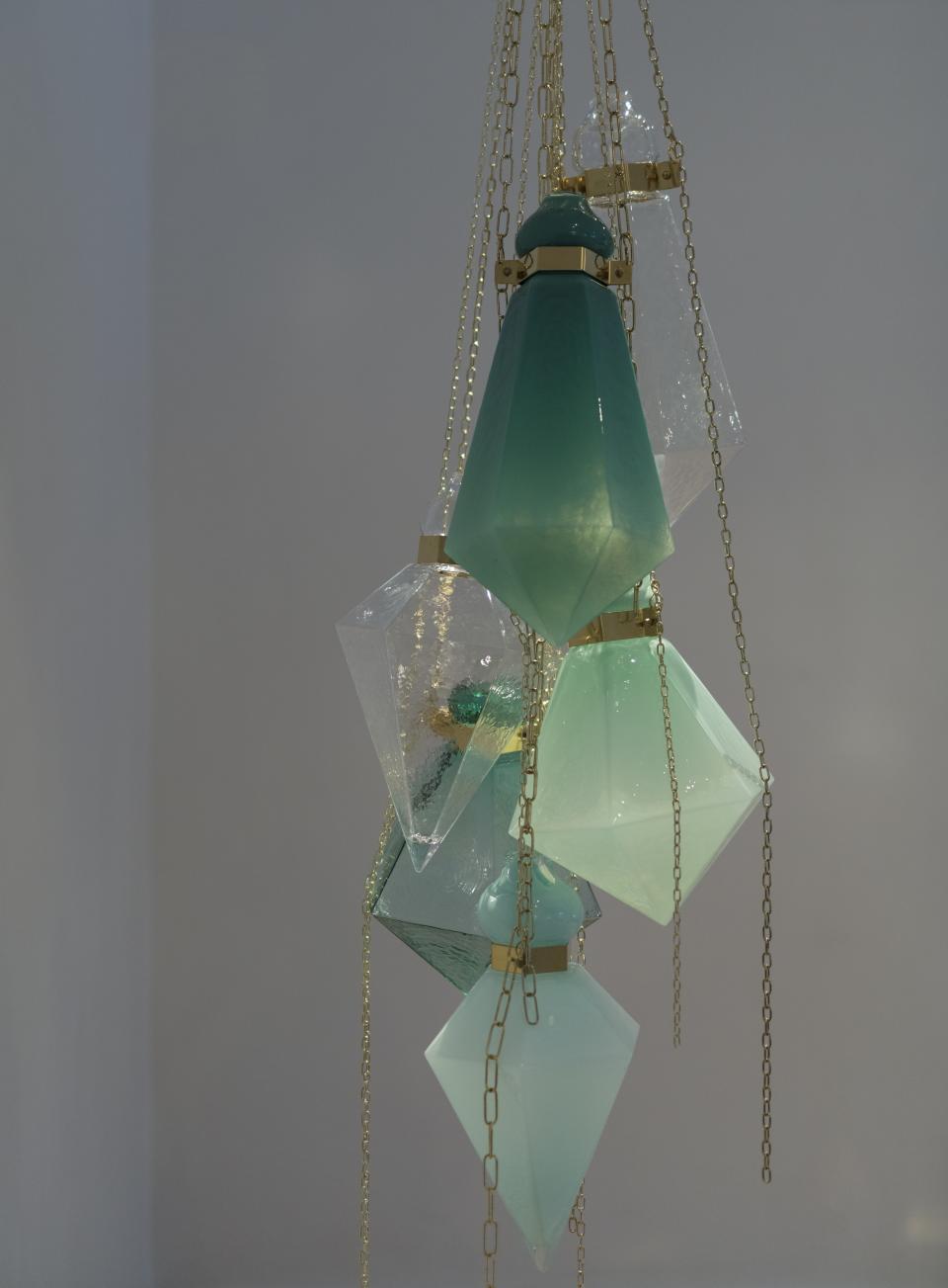 Frida Fjellman's Crystal Atmosphere chandelier.